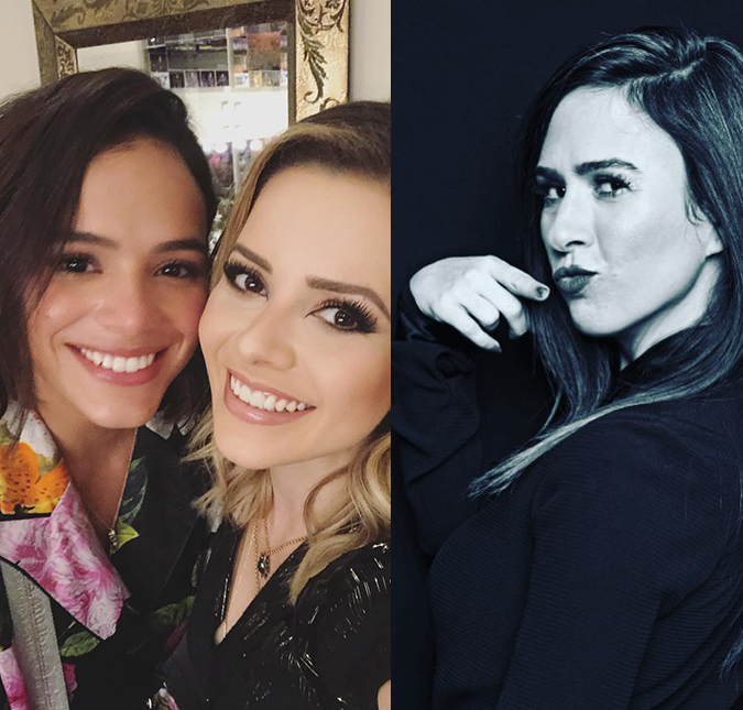 Tatá Werneck deixa comentário em foto de Sandy alfinetando Wanessa Camargo