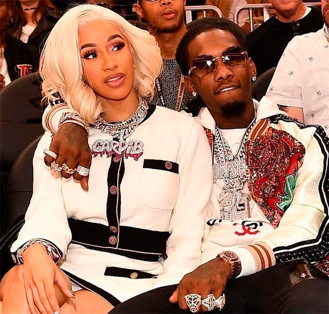 Cardi B defende Offset após ex sofrer ataques <i>online</i> e o compara a Pete Davidson