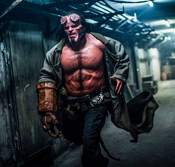 Primeiro <I>trailer</I> do novo Hellboy decepciona, mas também faz rir