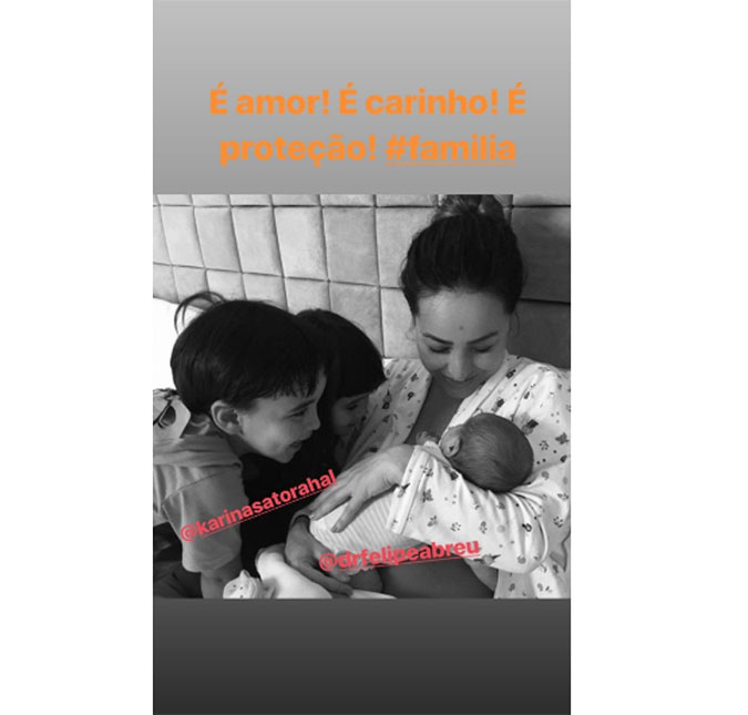 Sabrina Sato mostra sobrinhos com Zoe e se derrete: <i>É amor! É carinho! É proteção!</i>
