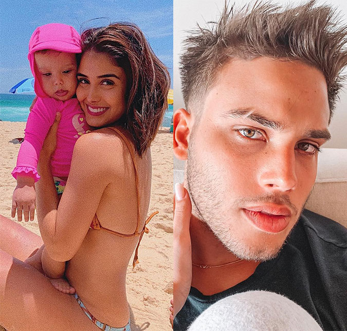 Letícia Almeida diz que não recebe pensão de Jonathan Couto e ele rebate: <i>Pensão dá cadeia</i>