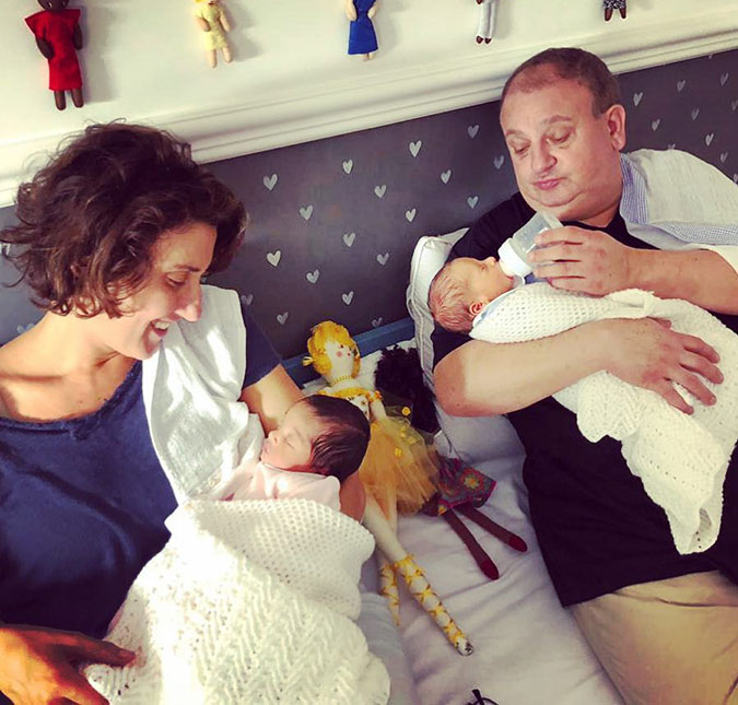 Paola Carosella encanta ao publicar foto com os filhos de Erick Jacquin