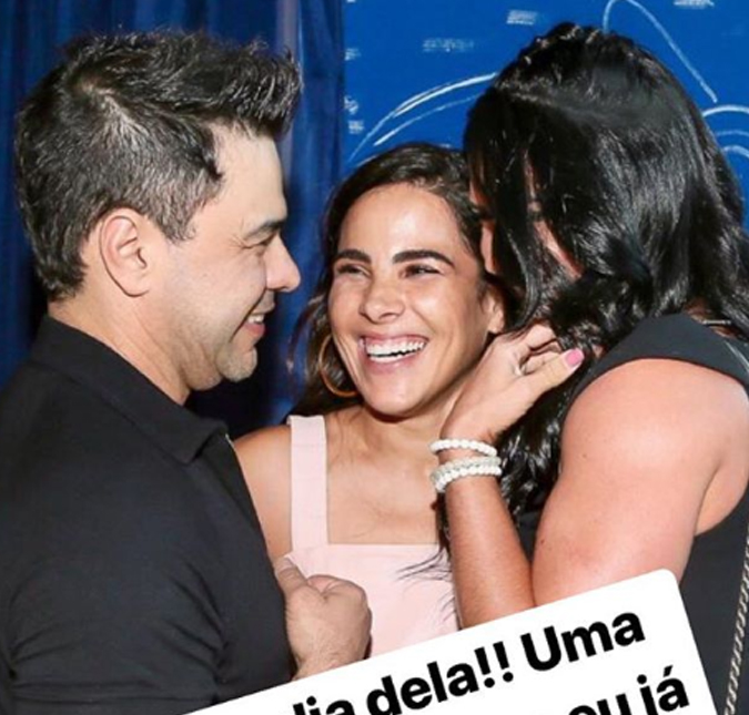 Graciele Lacerda presta homenagem à Wanessa Camargo