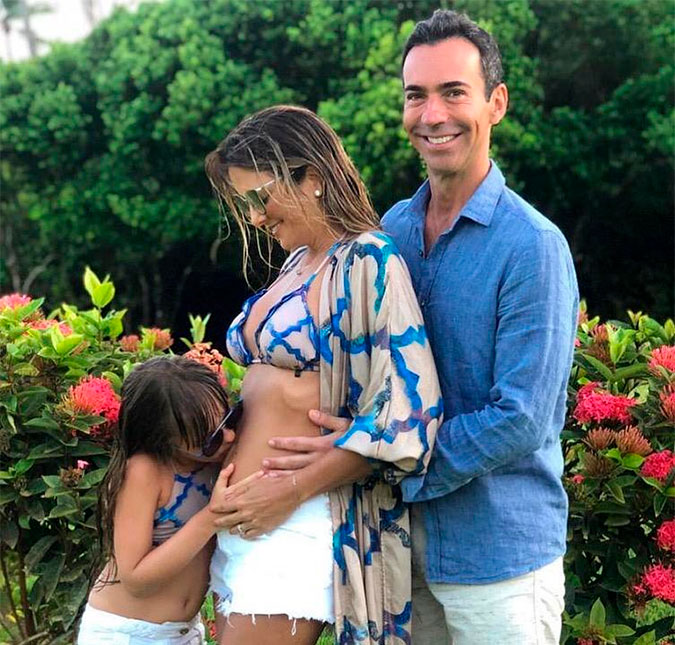 Ticiane Pinheiro recebe mensagens de parabéns de famosos após anunciar gravidez