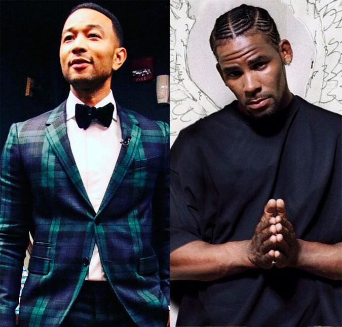 John Legend participa de documentário sobre R. Kelly e explica: <I>Não vou defender um estuprador de crianças</I>