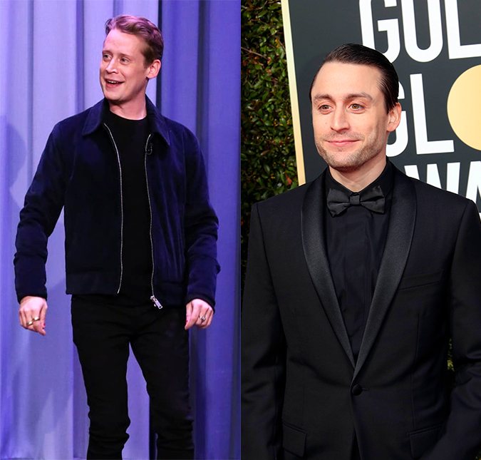 Macaulay Culkin não sabia que o irmão foi indicado ao <I>Globo de Ouro</I>