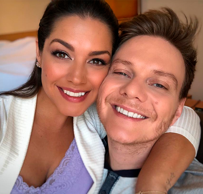 Thais Fersoza e Michel Teló gravam campanha juntos: <I> Trabalho assim é bem mais gostoso</i>