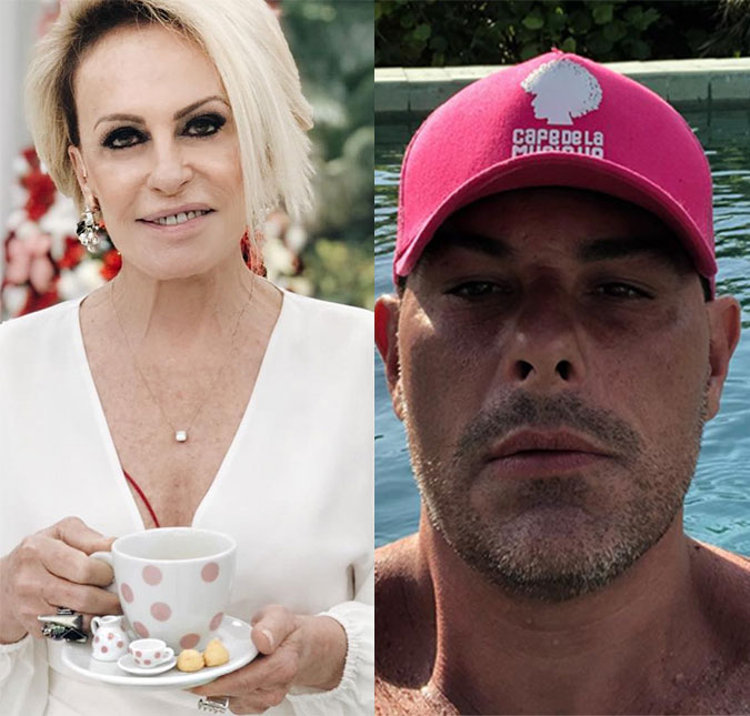 Ex de Ana Maria Braga curte publicações da apresentadora, mas ela ignora. Entenda!