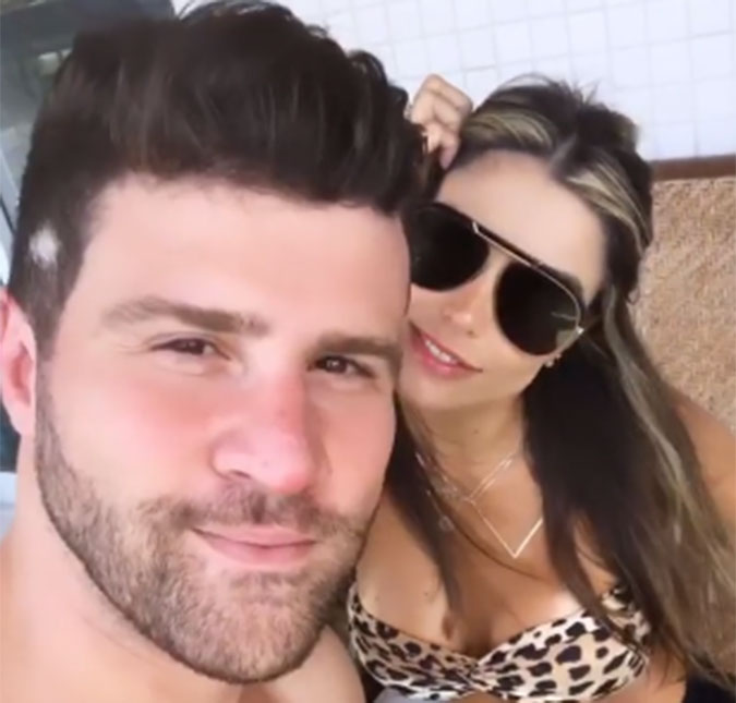 Confirmaram a volta do namoro? Flávia Viana posa coladinha com Marcelo Ié Ié, confira o vídeo!