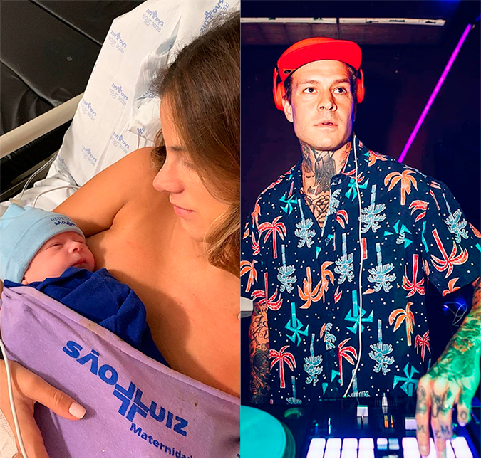 Nasce Filippo, primeiro filho de Mateus Verdelho e Shantal Abreu