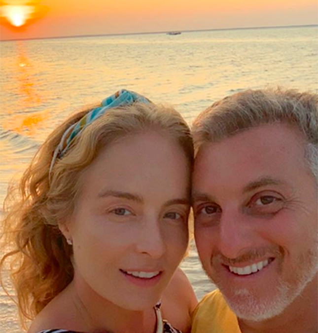 Angélica e Luciano Huck curtem férias em Moçambique