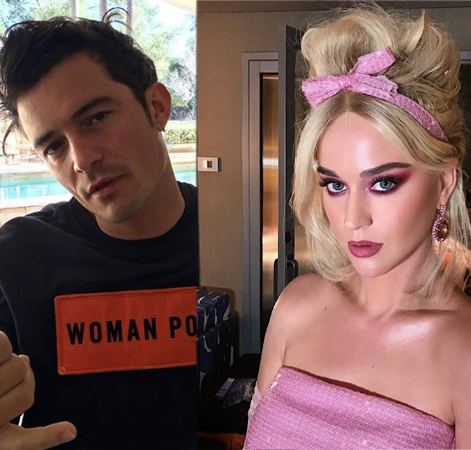 Katy Perry publica homenagem para Orlando Bloom