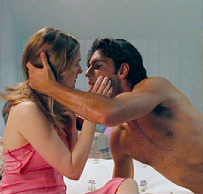 Atriz confessa que beijo com Rodrigo Santoro em <I>Simplesmente Amor</I> foi o melhor que já deu!