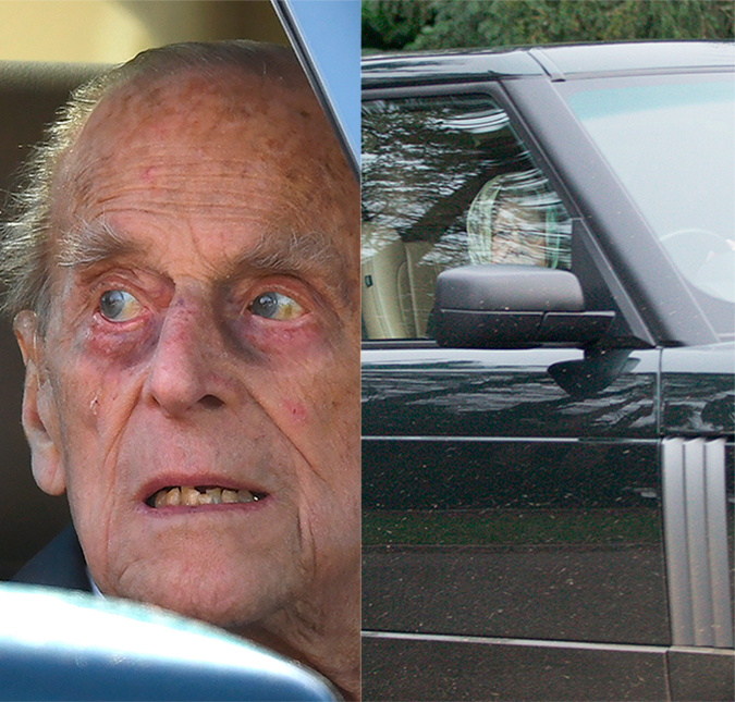 Príncipe Philip volta a dirigir dois dias após sofrer um acidente de carro