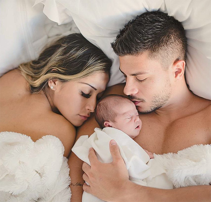 Arthur Aguiar desmente tentativa de sequestro de Mayra Cardi e da filha