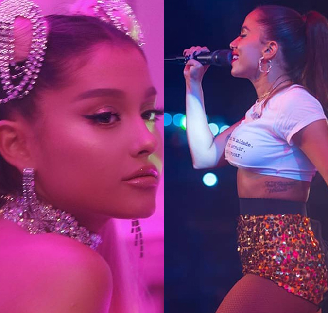 Ariana Grande anuncia data de novo álbum e Anitta lança acústico de <i>Thank You, Next </i> no mesmo dia