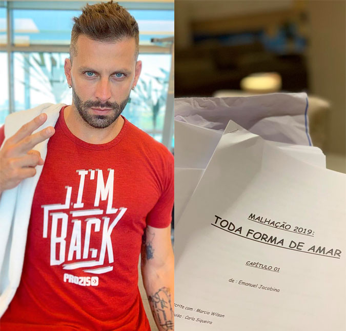 Henri Castelli comemora volta à <I>Malhação: Responsabilidade muito grande</I>