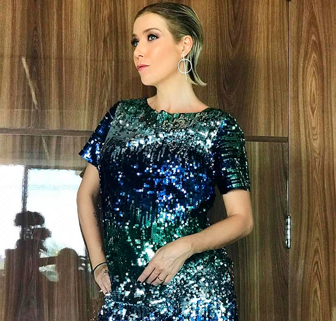 Após contar que já engordou seis quilos, Luiza Possi revela seu desejo de grávida