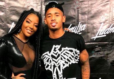 Ludmilla finalmente dá a entender que ficou com Gabriel Jesus: <I>- Nós nos conhecemos</I>