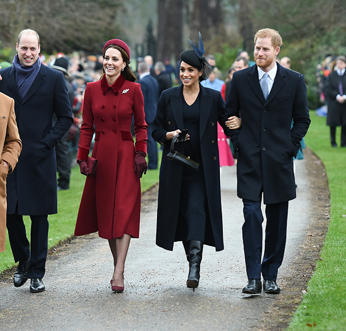 Príncipe Harry e príncipe William teriam se desentendido por causa de Meghan Markle, diz <i>site</i>