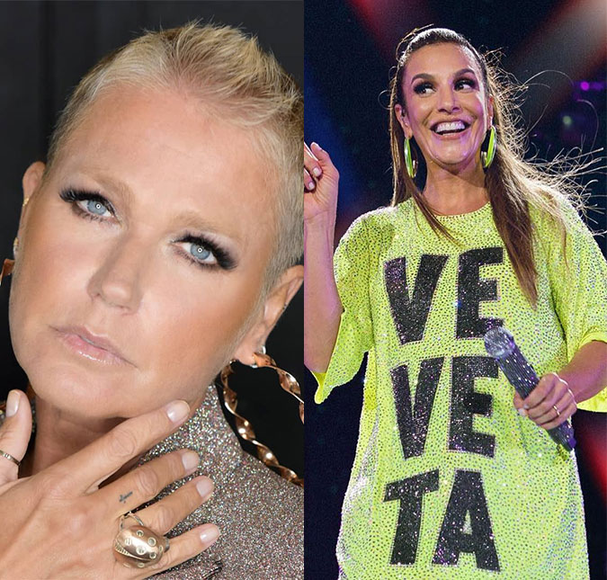 Após ser criticada pelo novo visual, Xuxa ganha elogios de Ivete Sangalo: <i>Maravilhosa</i>