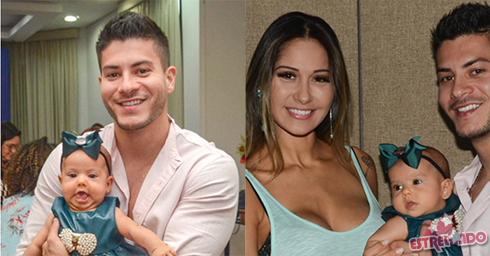 Filha De Arthur Aguiar E Mayra Cardi Rouba A Cena Em Evento Veja Fotos Estrelando