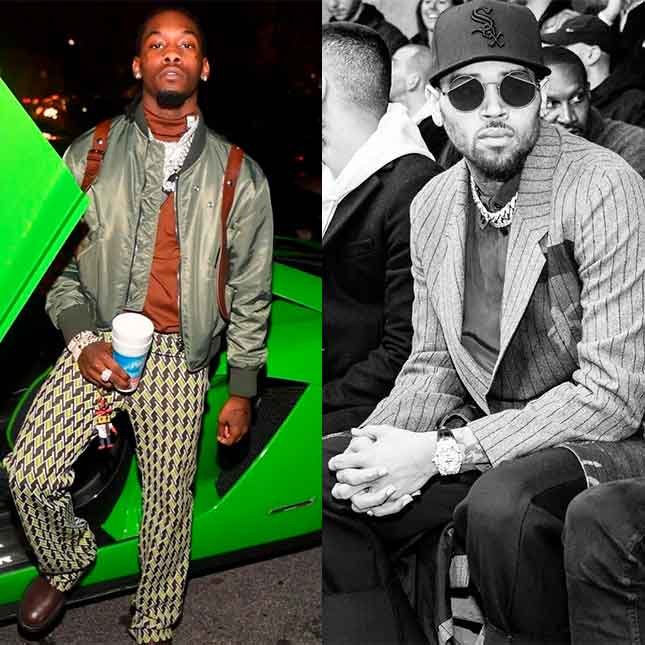 Rapper é chamado para briga por Chris Brown e dispara: <I>Só parte para cima de mulher</i>