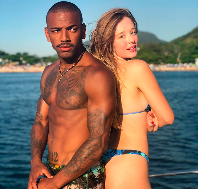 Nego do Borel dá indícios de que está mesmo namorando com ex de Thomaz Costa