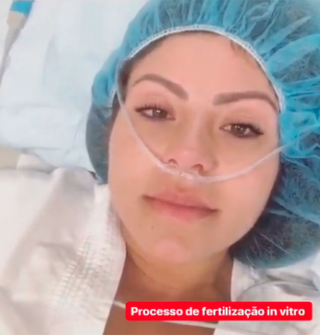 Esposa de Thammy Miranda chora durante fertilização <I>in vitro: Nervosa</I>