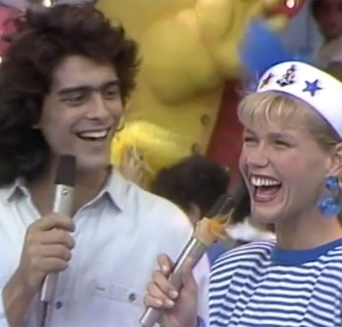 Xuxa surpreende ao postar vídeo antigo com Junno Andrade, assista!