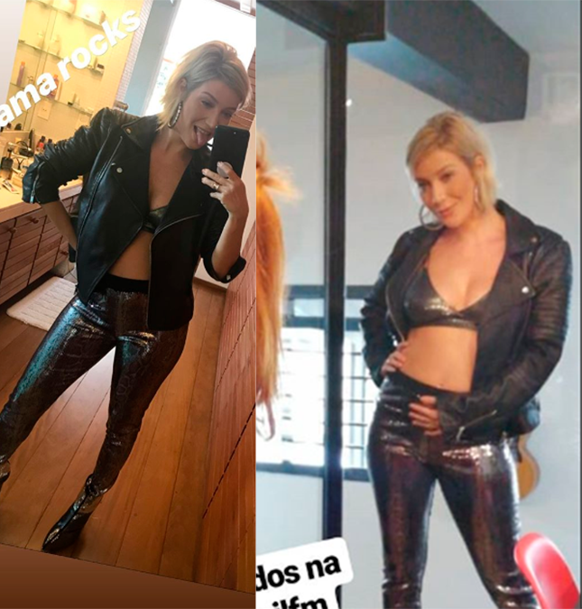 Grávida, Luiza Possi posta foto com a barriga de fora