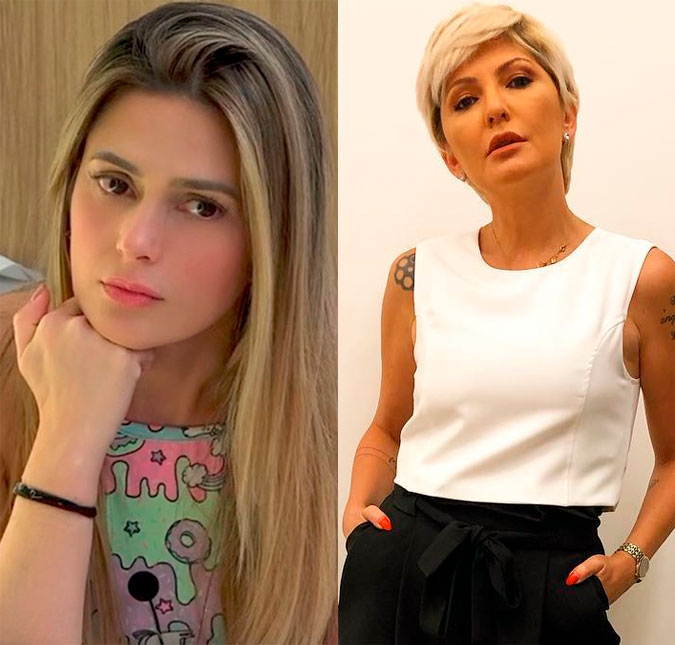 Antonia Fontenelle publica foto de Nadja Pessoa após agressão: <I>Chega de violência</I>