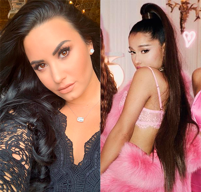 Em rede social, Demi Lovato pede para Ariana Grande não abandoná-la