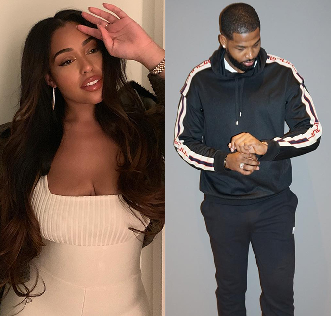 Jordyn Woods e Tristan Thompson já tinham uma história pronta para contar caso fossem pegos