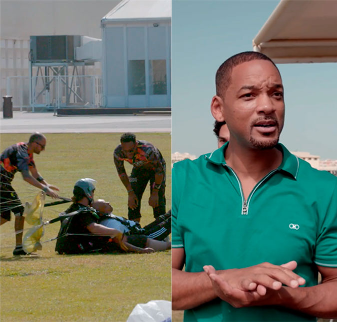Sogro de Will Smith tem ataque cardíaco durante salto de paraquedas