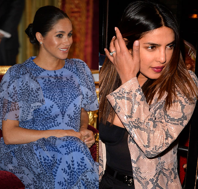 Amizade de Meghan Markle e de Priyanka Jonas estaria abalada por conta de casamento; entenda!