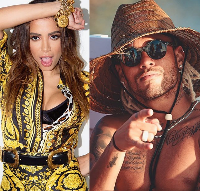 Anitta explica a cutucada que deu em Neymar durante bloco, em Salvador