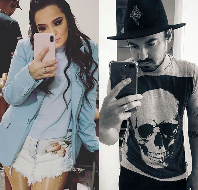 Após beijar Carla Diaz, Fernando, da dupla com Sorocaba, aparece em vídeo beijando Maiara, da dupla com Maraísa