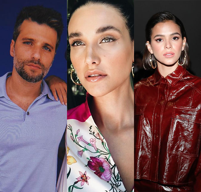 Bruna Marquezine e Bruno Gagliasso comentam em <i>post</i> de Débora Nascimento explicando silêncio sobre a separação