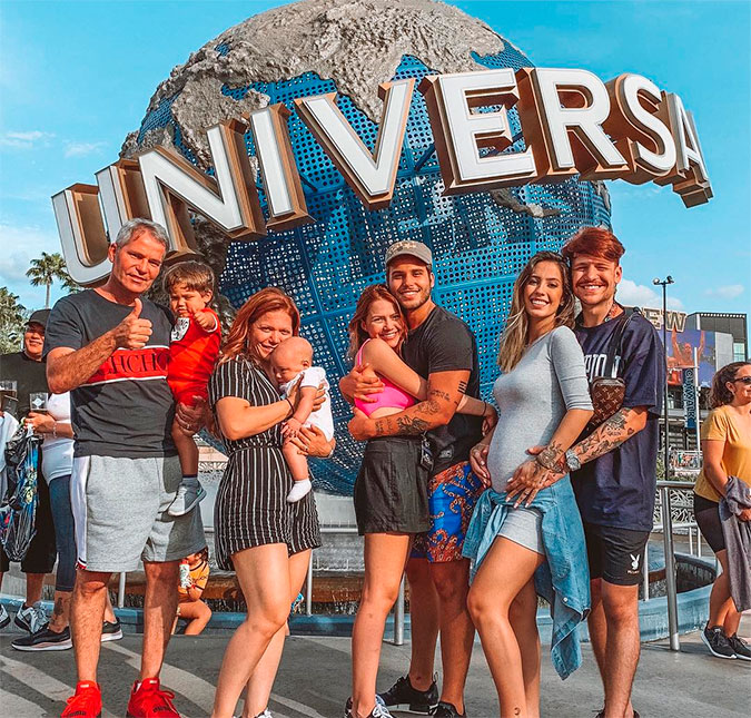 Essa família é muito unida? Saulo filma discussão entre a esposa, Gabi Brandt, e o pai, o pastor Márcio Matos