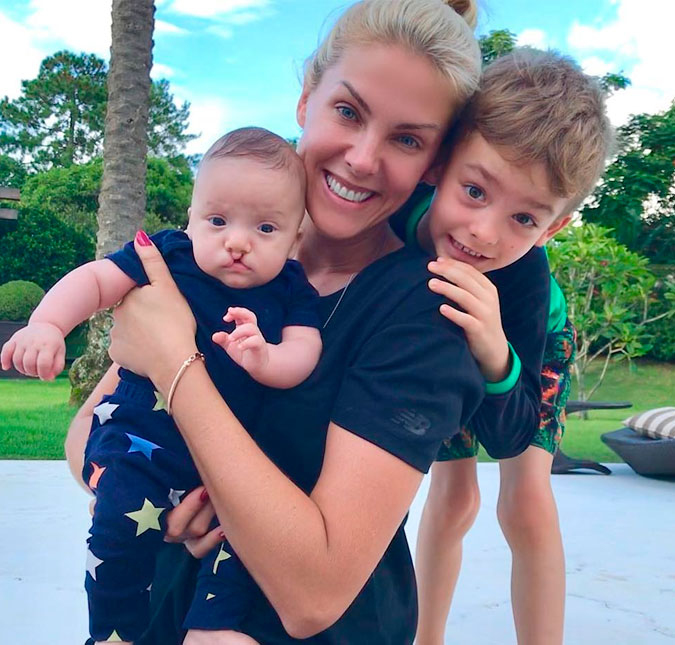 Ana Hickmann rebate seguidor que ofendeu seu sobrinho