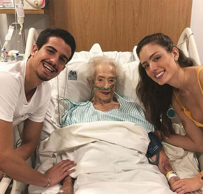 Enzo Celulari lamenta a morte de sua avó: <i>Dona de um alto astral único e contagiante</i>