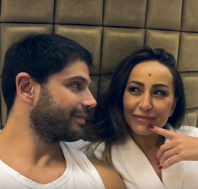 Fãs comparam Duda Nagle com Faustão após o ator interromper Sabrina Sato diversas vezes em vídeo, assista!