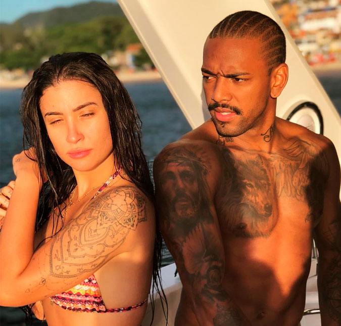 Nego do Borel posta foto com Bianca Andrade, ela não gosta e retruca em rede social, vem entender!