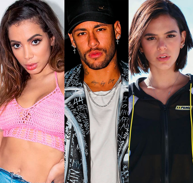 Anitta dedurou flerte de Bruna Marquezine para Neymar, diz colunista