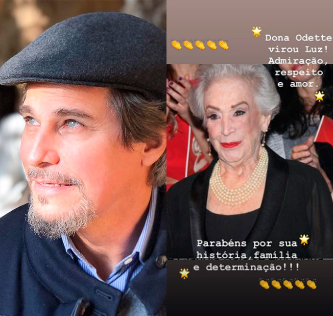 Edson Celulari lamenta morte da ex-sogra, mãe de Claudia Raia, e declara: <i>Admiração, respeito e amor</i>
