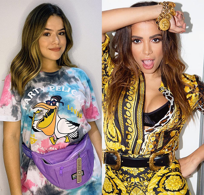 Anitta fala de sucesso de Maisa Silva e brinca: <i>Com 16 anos eu tava no metrô esmagada</i>