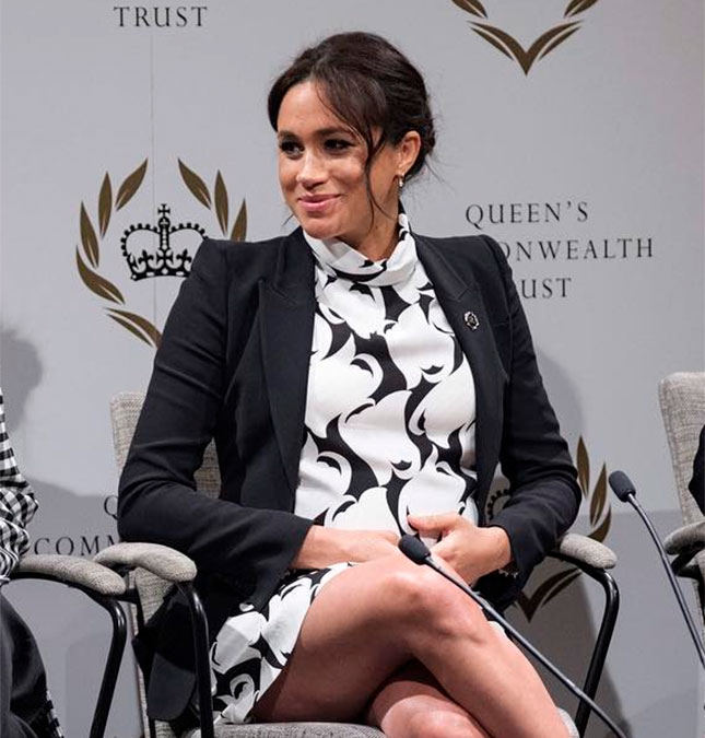 Ex-porta-voz da rainha Elizabeth II diz que chá de bebê de Meghan Markle foi exagerado