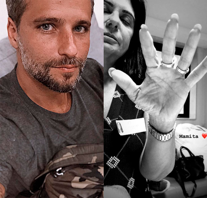Internado, Bruno Gagliasso recebe visita de familiares: <I>Protegido</I>