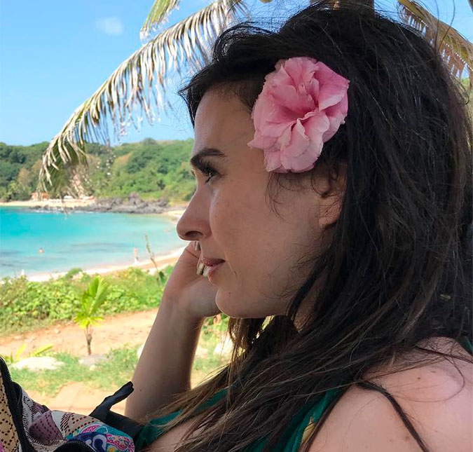 Apesar de indícios, Tatá Werneck nega que esteja esperando por um menino
